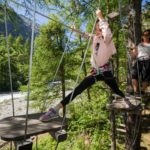 Ailefroide aventure Enfants Alpes du Sud parc accrobranche Ailefroide Pelvoux Ecrins Aventure